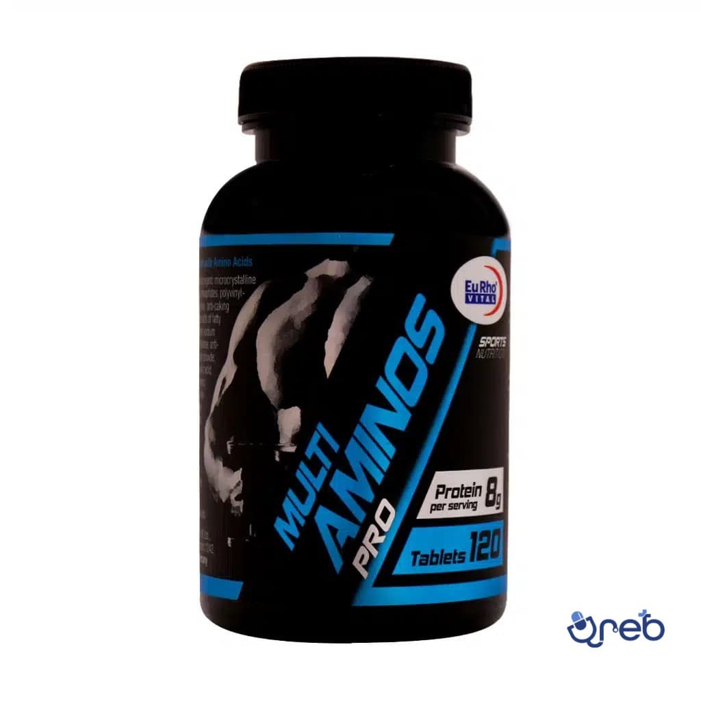 قرص مولتی آمینو یوروویتال ۱۲۰ عددی