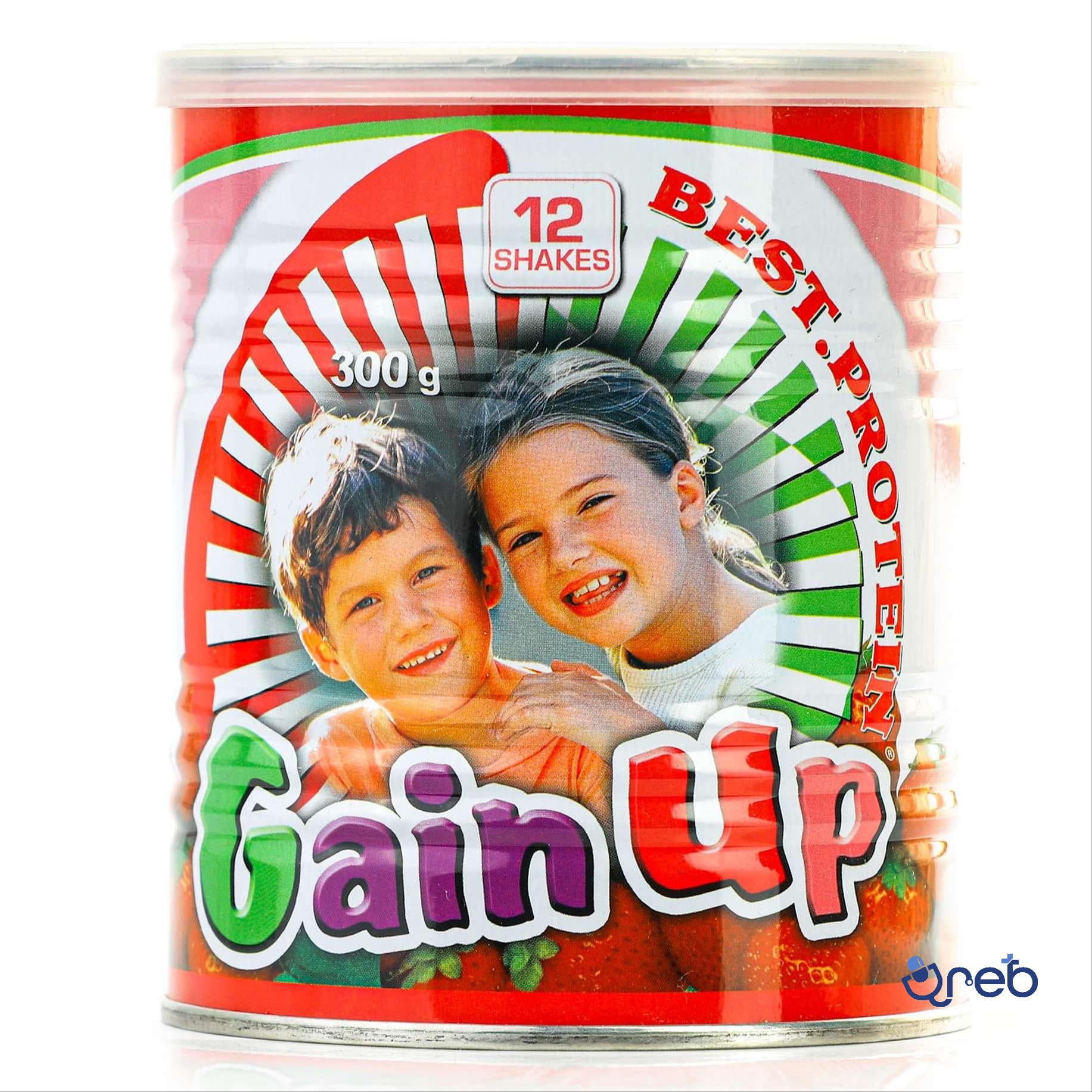 پودر گین آپ کودکان کارن 300 گرم با طعم توت فرنگی