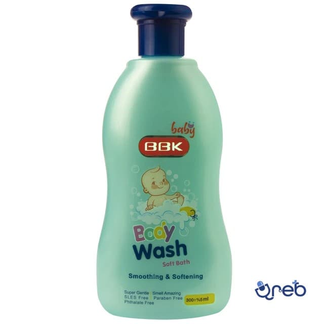 شامپو بدن کودک بیبی ببک مدل فاقد پارابن حجم 300 میلی لیتر 