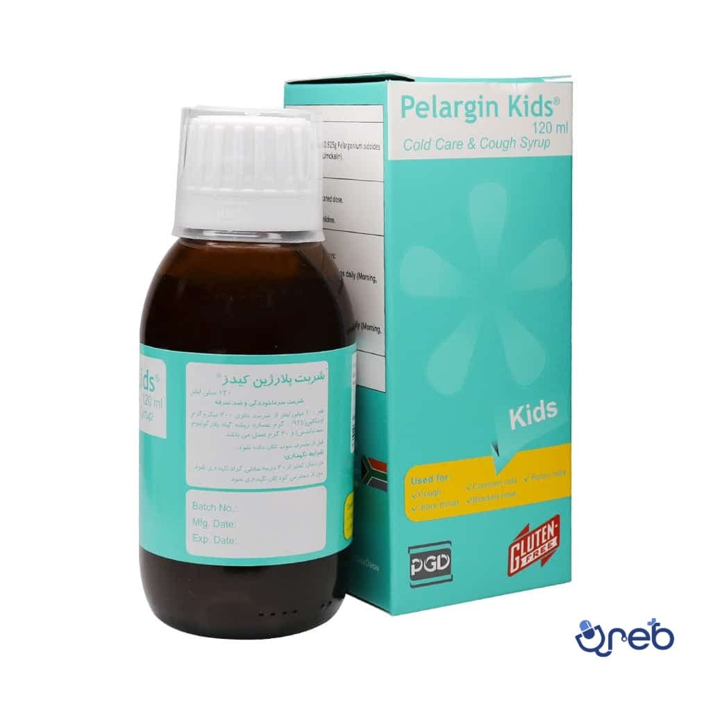 شربت پلارژین کیدز پارس گیتا دارو ۱۲۰ میلی لیتر