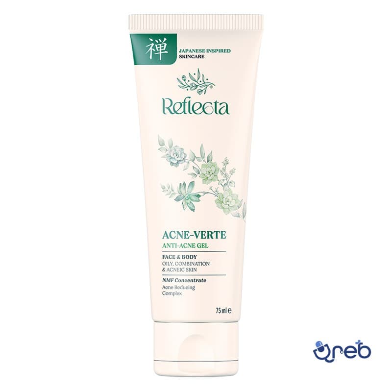 ژل ضد جوش صورت و بدن آکنه ورته رفلکتا