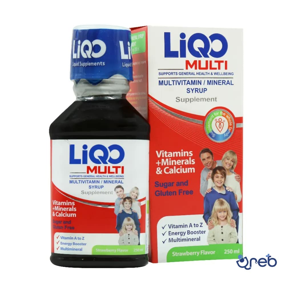 شربت لیکو مولتی ابیان فارمد 250 میلی لیتر