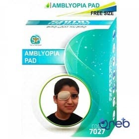 پد تنبلی چشم سما طب پاکان | چشم‌بند طبی ضد حساسیت