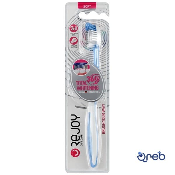 مسواک توتال وایتنینگ 360 درجه نرم کد 107 ری جوی  1عدد