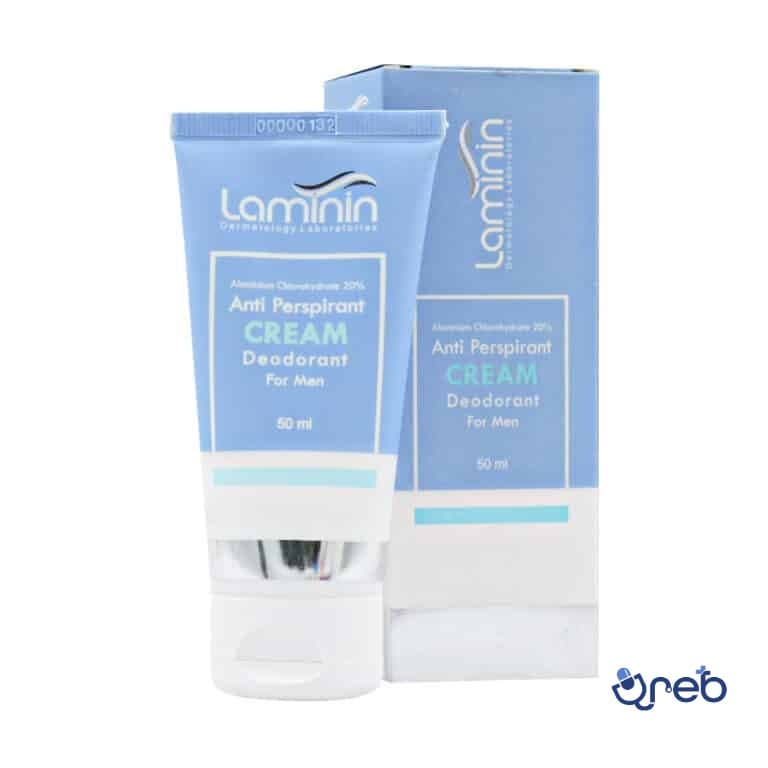 کرم ضد تعریق دئودرانت آقایان لامینین ۵۰ میلی لیتر