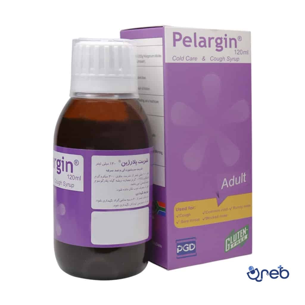 شربت پلارژین بزرگسال پارس گیتا دارو ۱۲۰ میلی لیتر