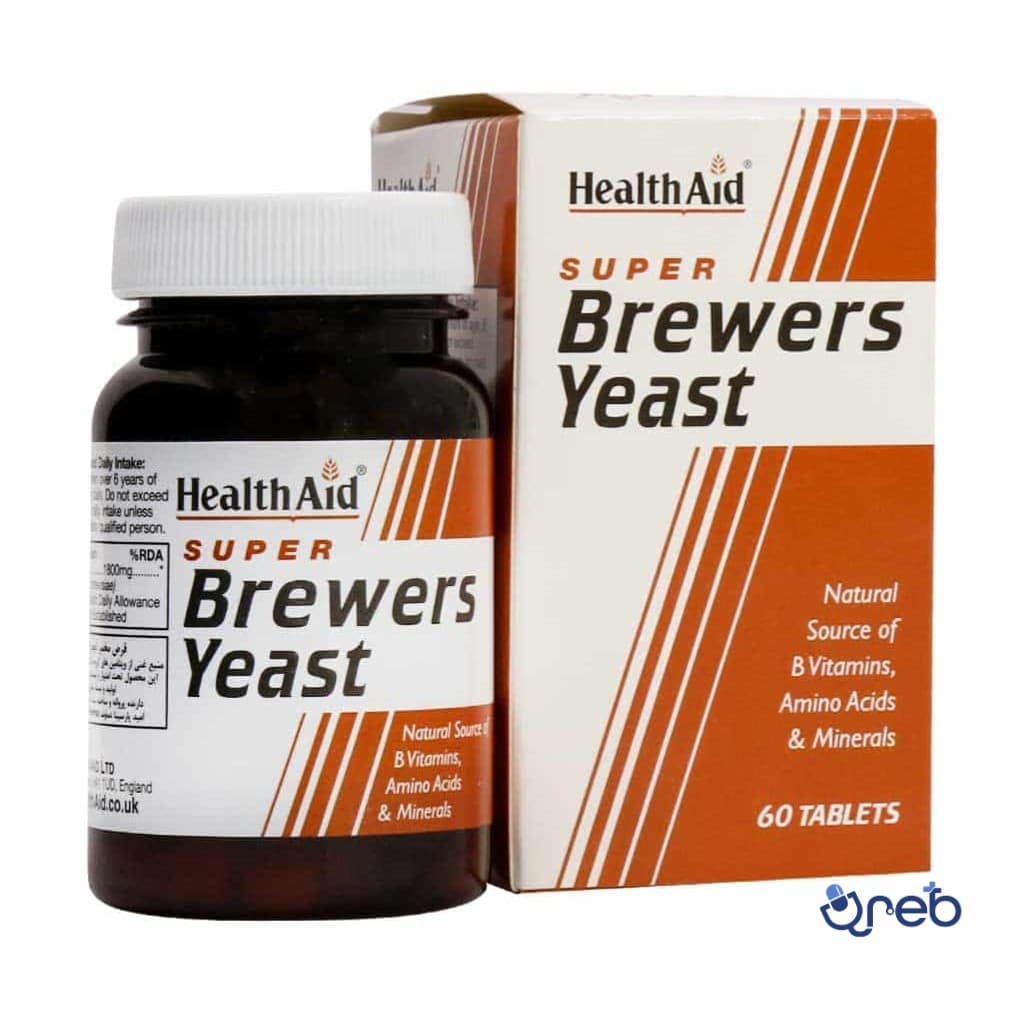 قرص مخمر آبجو هلث اید ۶۰ عدد