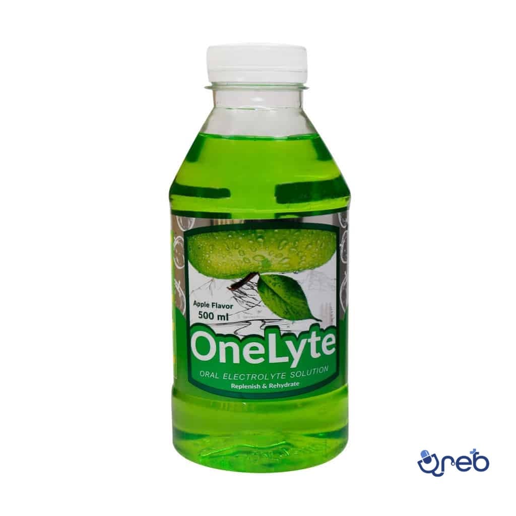 محلول او آر اس وانلایت ۵۰۰ میلی لیتر طعم سیب