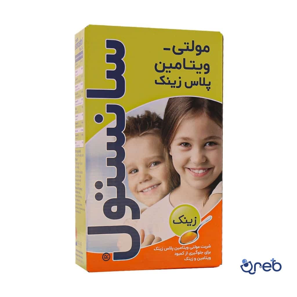 شربت مولتی سانستول پلاس زینک ۱۵۵ میلی لیتر